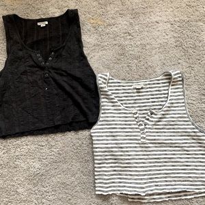 American eagle crop tops